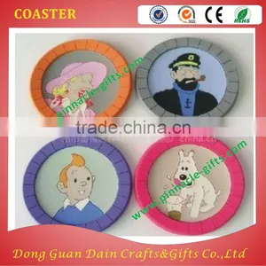 Soft Pvc Leather Coaster for Surving Drinks thumbnail-6