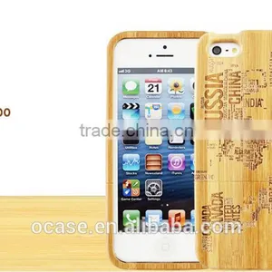 Verious Country Name Engraving Phone Case Wood Cover for IPhone 6/6s/6 Plus thumbnail-3