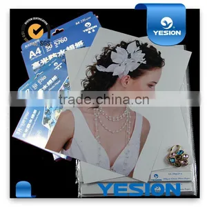 Yesion Brand A3 A4 A5 Glossy Inkjet Photo Paper With All Inkjet Printer thumbnail-5