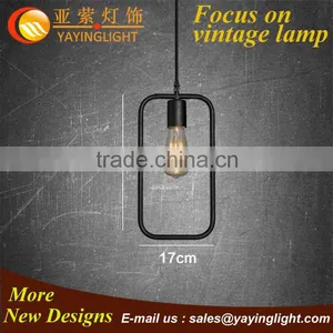 E27 Edison Bulb Drop Light,global Wrounght Iron Pendant Lighting,vintage Simple and Cheap Lamp thumbnail-1