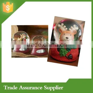 New Product Hot Acrylic Resin Christmas Souvenir Resin Snowglobe thumbnail-1
