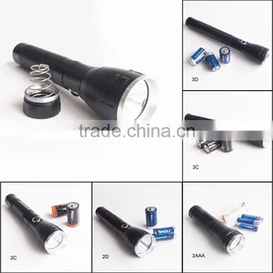 CREE Q5 Water Resistant Emergency Led Flashlight thumbnail-5