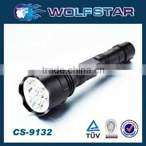 3 LED CREE Q5 5W Durable Aluminum Tactical Led Flashlight thumbnail-1