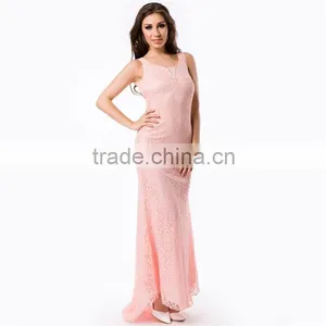 Best Selling Sleeveless Lace Formal Dress Long Maxi Dress Evening Dress thumbnail-1