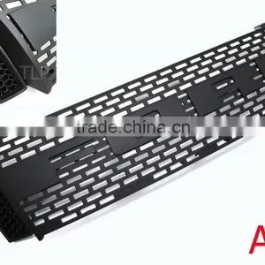 FRONT RAPTOR GRILL GRILLE MATT BLACK for FORD RANGER PX T6 UTE PICK UP XLT WILDTRAK thumbnail-3