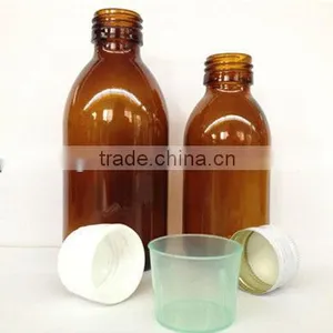 30ml-125ml-500ml Amber Glass Bottles For Syrup/Oil DIN28 or PP28 Neck thumbnail-5