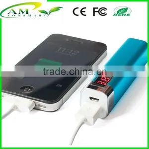 Pocket Size Aluminum Power Bank 2600 Mah With 1A USB PORT thumbnail-1
