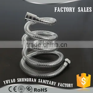 Factory Sale OEM Bellows 1/2' Nickle Plated Handheld Flexible Shower Hose thumbnail-3