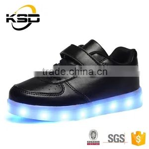 2016 Hot Selling Wholesale Buckle Strap Kids Shoes Kids Light Up Shoes thumbnail-1