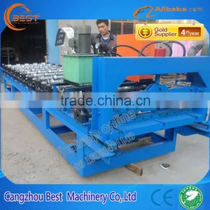 Used Metal Standing Seam Roof Panel Roll Forming Machine For Sale thumbnail-5