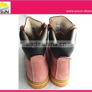 Fashion Goodyear Welt Women Safety Shoes With Sheepskin Lining thumbnail-6
