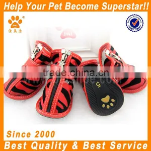JML Hot Sale PU Leather Pet Accessories Dog Fashion Shoes Wholesale in China thumbnail-1