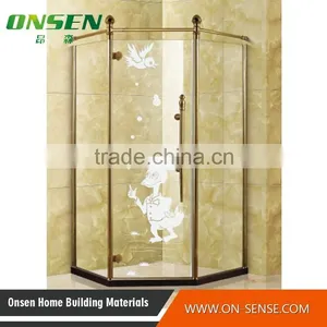 Quality Products Shower Cabin Classic Style Stainless Steel Shower Enclosure for Hotel Bathroom thumbnail-2