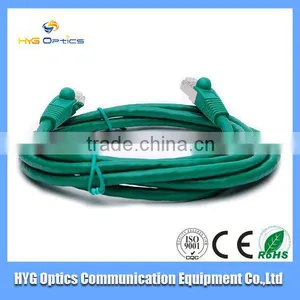 Network Cable Cat6 Utp Cable, Green Cat6 Utp Network Cable With Pure Copper Connector thumbnail-1