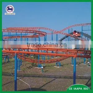 Kids Amusement Rides Crazy Mouse Roller Coaster thumbnail-5