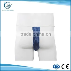 Navy Blue Non Woven Disposable G-String For Men / Male thumbnail-3