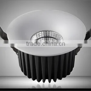 Commercial Kitchen Light Fixture / Led Downlight With 120mm Cut Out / Super Bright Cob Led Ceiling Light Fixture thumbnail-1