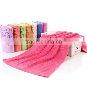 Rabbit Printed Cute Children Towel thumbnail-5