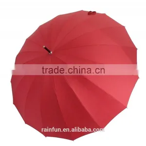 16k Manual Open Strong Windproof Golf Umbrella thumbnail-3