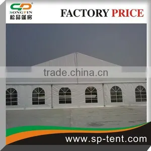 Big Aluminum Frame Clear Pvc Shelter Curved Tent 25x30m on Sale thumbnail-5
