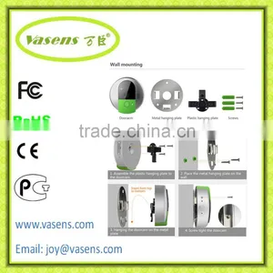 2016 New Arrival Wifi Door Bell With 110 Degree Angle Lens,supports Wifi Remote Viewing and Answering via App thumbnail-6