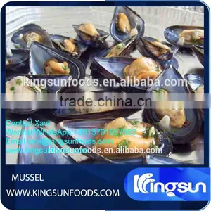 Half Shell On Cooked Mussels Shellfish thumbnail-1