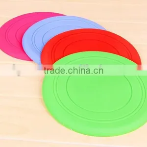 Soft Frisbee Rubber Flying Disc Pet Flyer Silicone Frisbee thumbnail-2