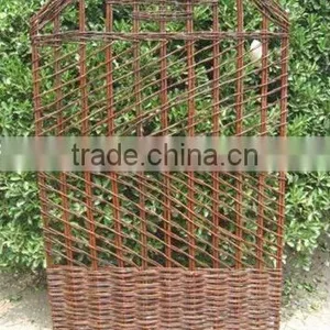 2012 Eco-friendly New Style Trellis Willow Fencing Fence Screen thumbnail-1