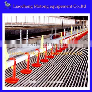 Automatic Nipple Drinking System of H Type Poultry Broiler Chicken Cages thumbnail-1