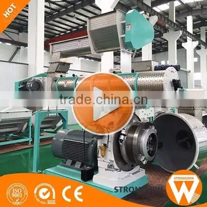 Hot Selling Henan Strongwin Fowl Boar Calves Donkey Camel Bull Feed Pellet Machine Mill thumbnail-1