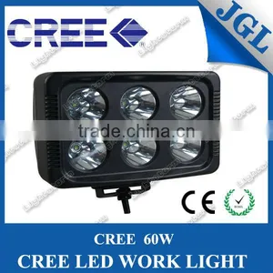 2013 New Design 7" CREE LED 6000Lumen 60w Square LED Work Light Off Road Light Fog ATV Truck 4WD With CE/ RoHS Certification thumbnail-1