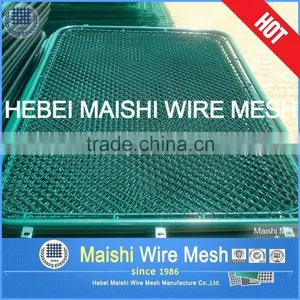 50MM*50MM Pvc Coated Chain Link Fence for Security Fencing(diamond Wire Mesh) thumbnail-1