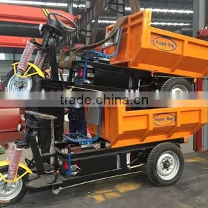 Loading 2t Diesel Engine Dumper Cargo Tricycle for Ore thumbnail-5