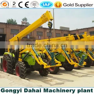 New Type 6 Meter Depth Electric Pile Driver Tractor Drilling Rig thumbnail-1