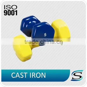 China Cast Iron Hex Dumbbells for Weight Lifting thumbnail-1
