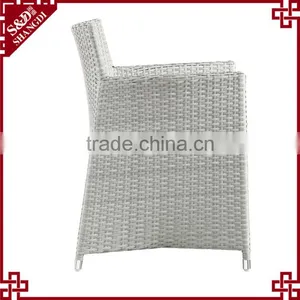 Simple Elegant White 2 Seats Coffee Table Sets Used Coffee Shop Furniture thumbnail-3