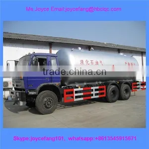 2015 China 3-axles Q345r 25cbm Lpg Liquefied Petroleum Gas Tank Trucks(propane Tank) thumbnail-1