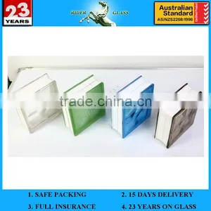 Decorative Glass Size 190*190*80mm Hollow Blocks Factory thumbnail-1