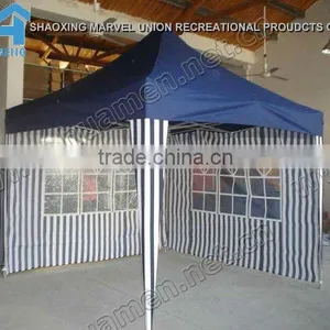 Portable UV Resistant Polyester Folding Gazebo With Windows 2x2m thumbnail-1