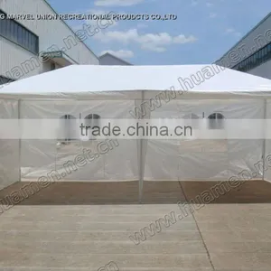 White PE Party Tents With Windows 3x6m thumbnail-1