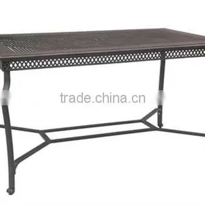Cheap Patio Cast Aluminum Dining Table 61204 thumbnail-1