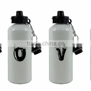 FDA Approval Aluminium Bicycle Water Bottle Screw Cap Outdoor Sports 750ML With Caribiner thumbnail-4