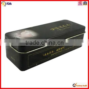 Factory Custom Rectangular Wine Metal Tin thumbnail-3
