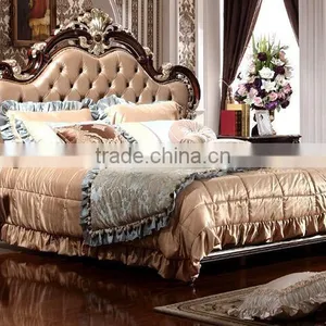 BISINI Brand New Bedroom Furniture, Royal and Luxury Bedroom Furniture Set, King Size Bed With Nightstand Set (BF01-ML014) thumbnail-3