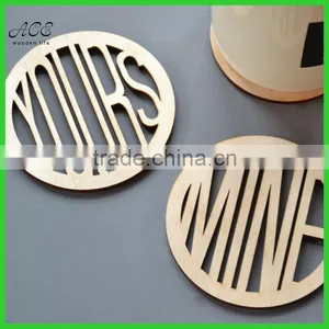 Wooden Coasters Wooden Trivets Wooden Cup Mat thumbnail-1