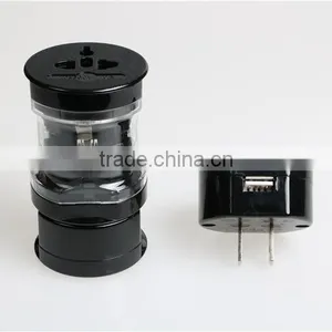 Supply Hign Quality 13A Four Ports Universal World Adapter With Usb Port USA/ Australia/Europe/UK thumbnail-4