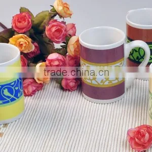 350ml Customized Decal Printing Ceramic Mug Full Wrap Printing Ceramic Mug thumbnail-3
