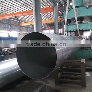 316 Industrial ERW Welded 600mm Large Diameter Stainless Steel Pipe thumbnail-1