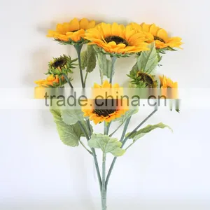 SJ10119476 High End Sunflower Flower/factory Outlet Silk Flower thumbnail-5