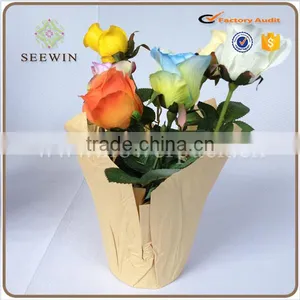 Cheap Wholesale Flower Kraft Paper Pots Cover thumbnail-3